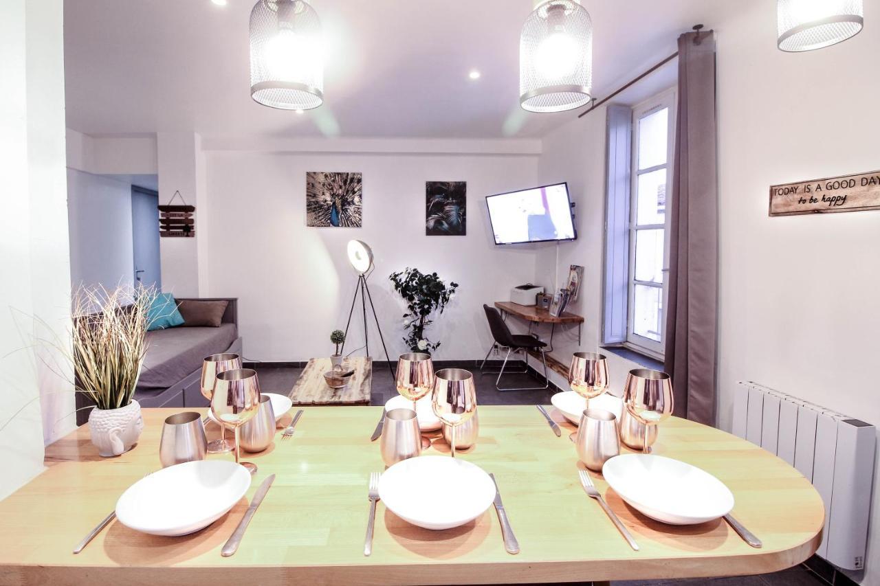 Appartement Calme Et Spacieux, Cite Et Ville A Pied, Wifi, 2 Chambres, 3 Lits カルカソンヌ エクステリア 写真